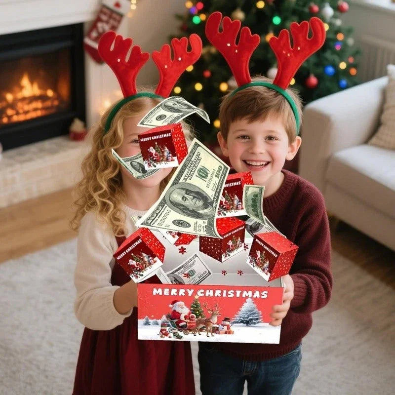 Surprise Gift Box Explosion for Money