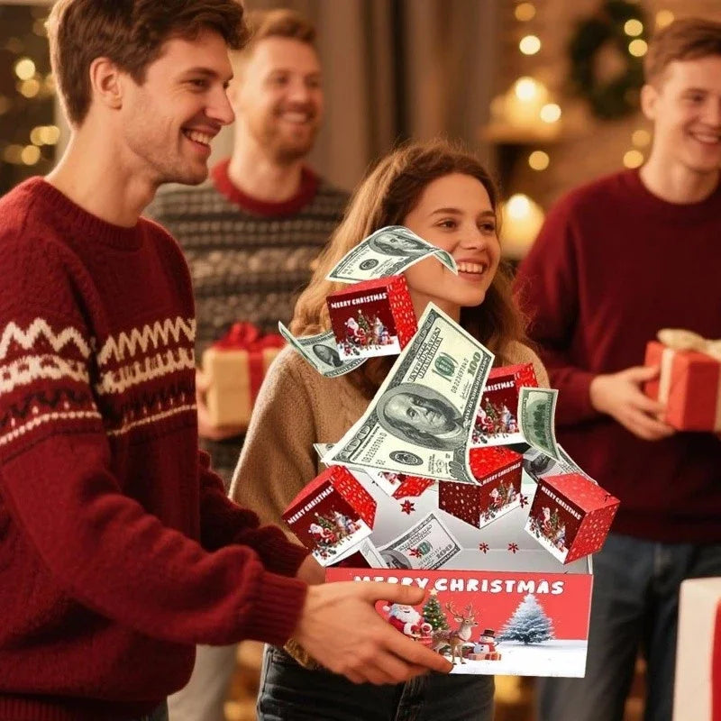 Surprise Gift Box Explosion for Money
