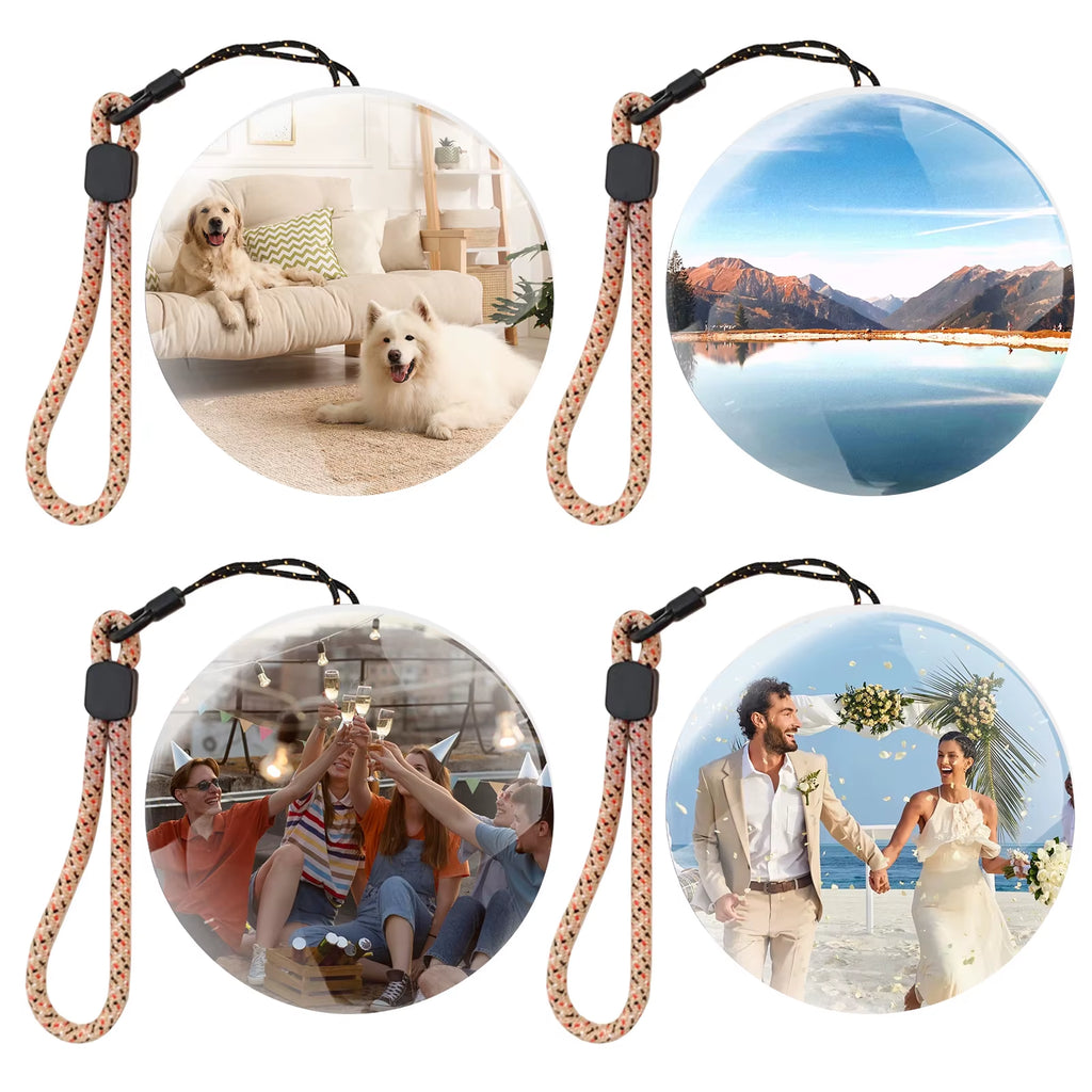 2.76 Inch Memory Orb Ball Upload Videos & Photos Memory Orb Video Crystal Ball for Kids Adults Celebration Birthday Christmas